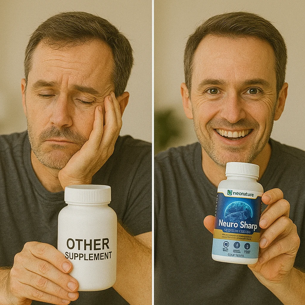 Neuro Sharp-pills- bottle-after-before